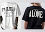 create premium minimalist t shirt designs